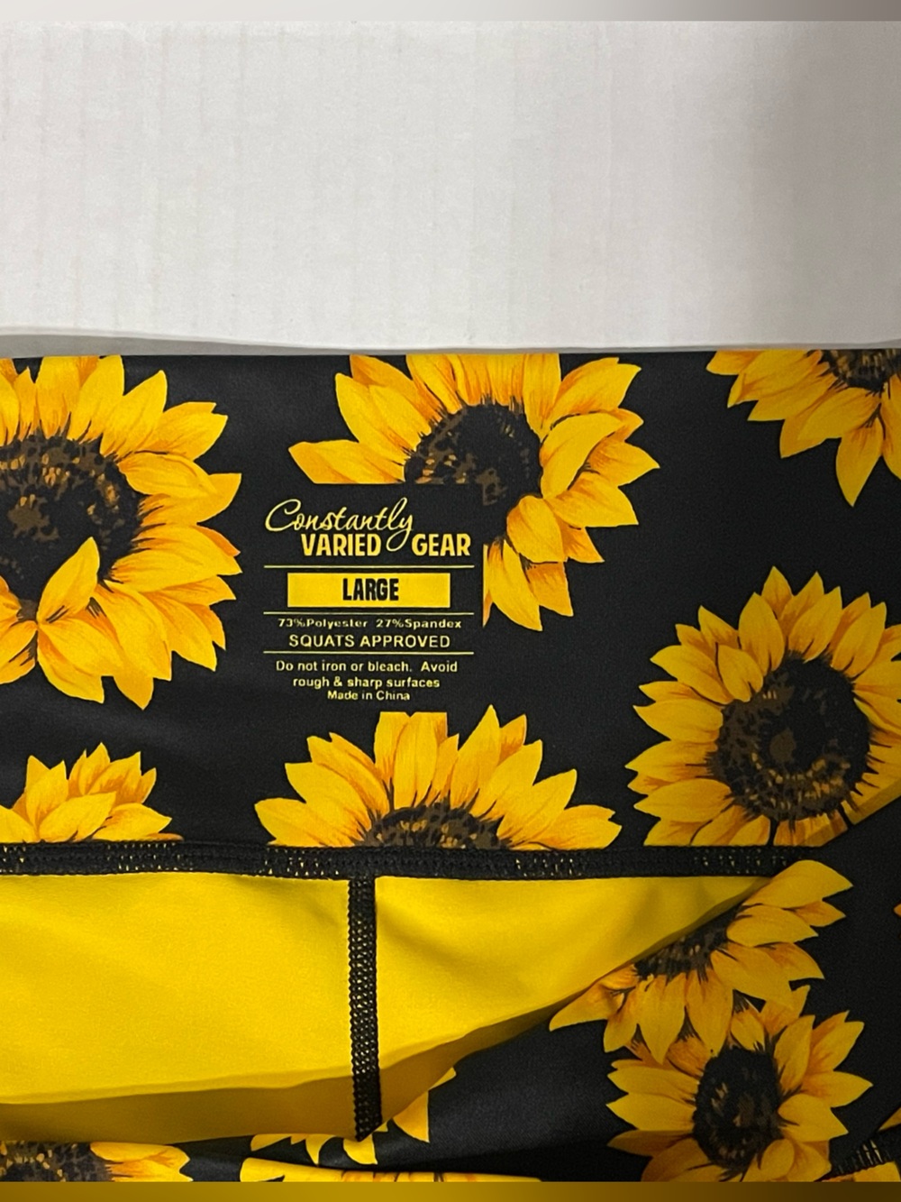 CVG Constantly Varied Gear 5 inch Shorts - size L - Sunflower - EUC - Picture 3 of 3